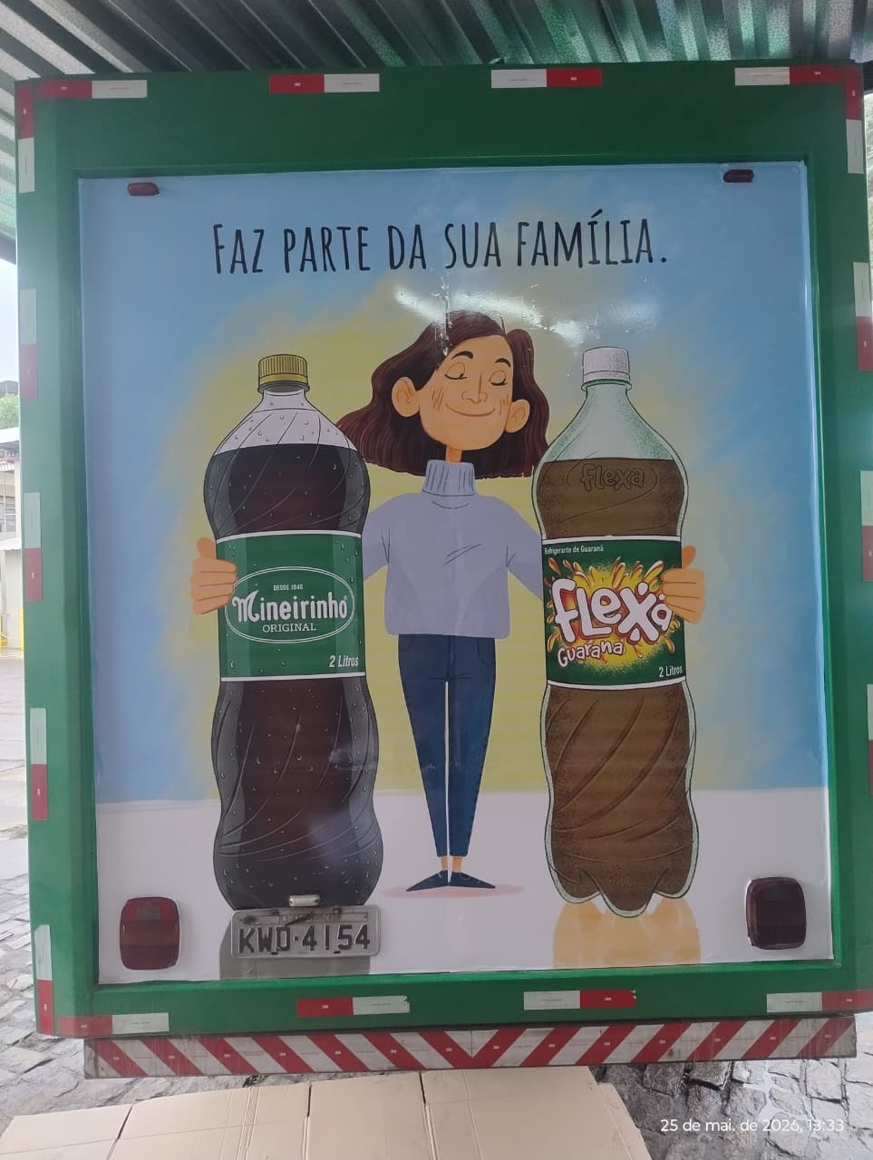 Adesivação de Frota Promocional Mineirinho