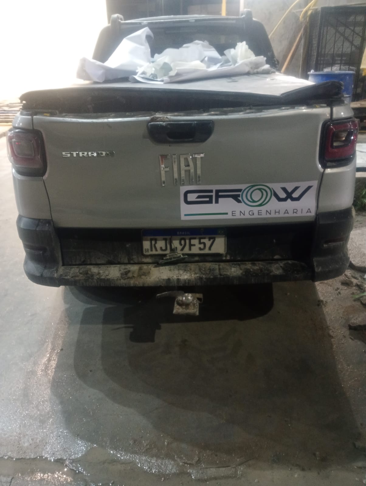Adesivação Profissional de Veículo para Grow Engenharia